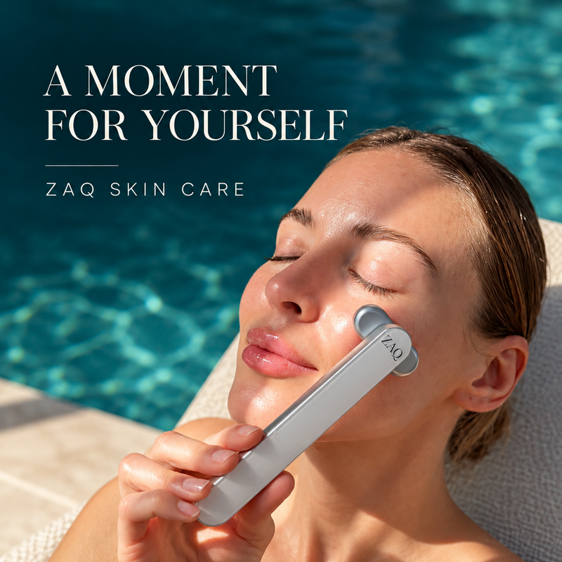 ZAQ Skin & Body ZAQ Zayn 2.0 — 6-in-1 LED & Microcurrent Facial Wand Dark Slate Gray