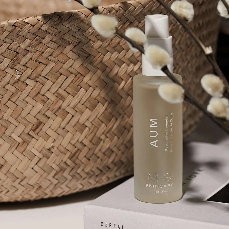 M.S. Skincare AUM Ayurvedic Oils Dim Gray