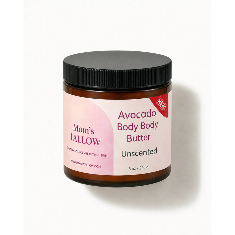 Avocado Tallow Body Butter (8 oz)