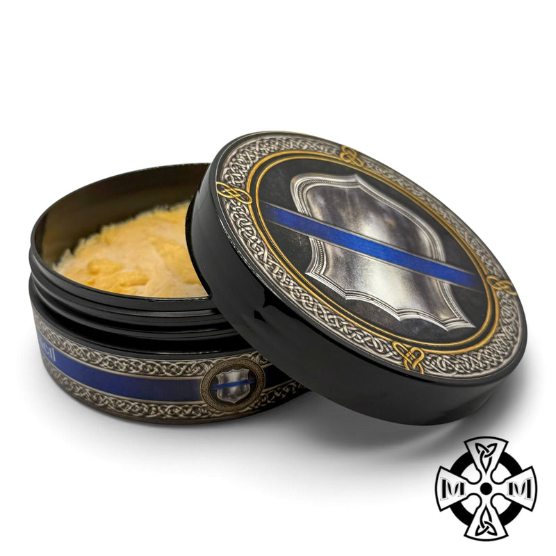 Murphy and McNeil Garda Siochana Shaving Soap - by Murphy and McNeil Shaving Soap White Smoke 4.0oz Jar,0.5oz Sample Pouch