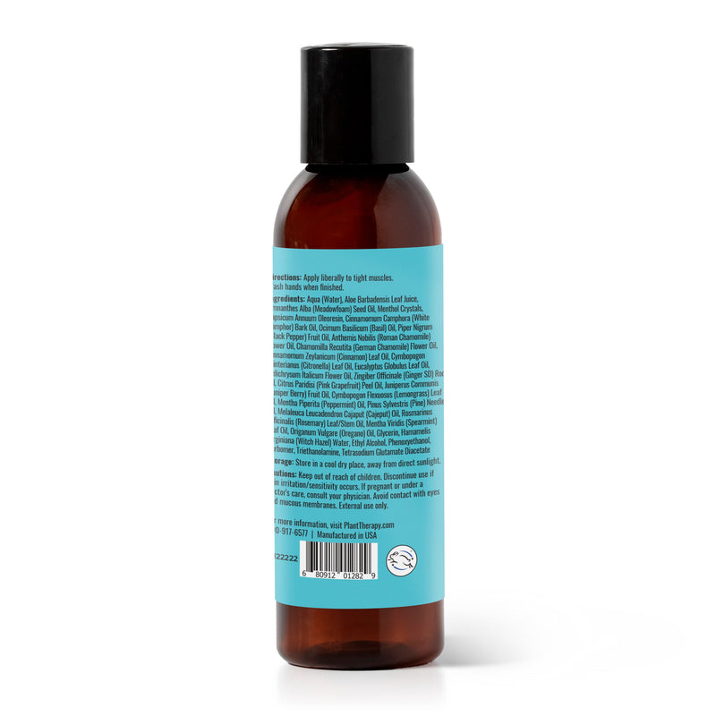 Plant Therapy Muscle Aloe Jelly Body Care Medium Aquamarine 4 oz,16 oz