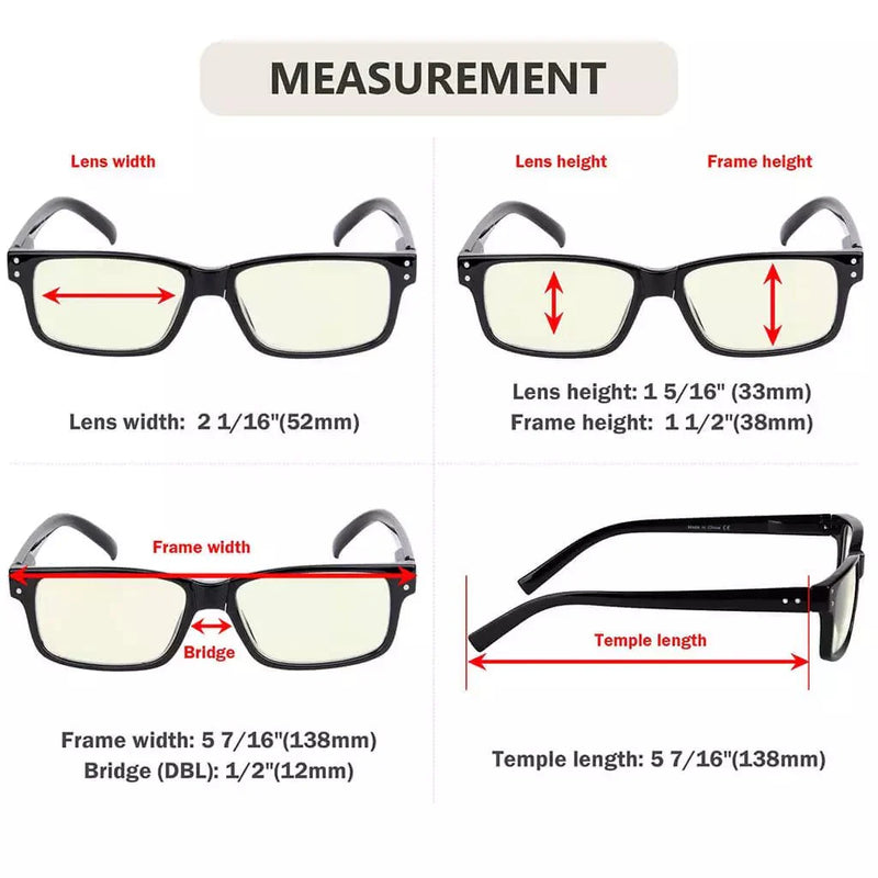 eyekeeper.com (Must Buy Both Eye) Custom Computer Glasses with Different Power for Each Eye UVPR032 Black Eyeglasses White Smoke Left Eye / without magnification,Left Eye / +0.50,Left Eye / +0.75,Left Eye / +1.00,Left Eye / +1.25,Left Eye / +1.50,Left Eye / +1.75,Left Eye / +2.00,Left Eye / +2.25,Left Eye / +2.50,Left Eye / +3.00,Left Eye / +3.50,Left Eye / +4.00,Right Eye / withou