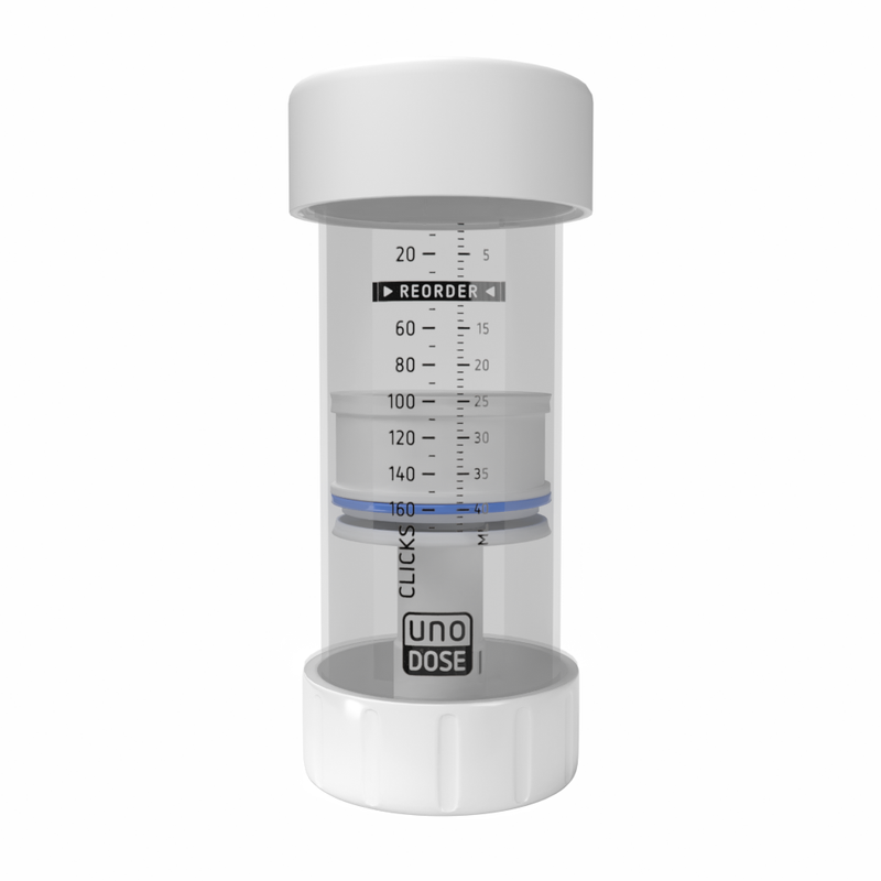 Medisca Unidose Metered-Dose Topical Applicators, White, 42 mL (Pack of 25) Medical Supplies Gray