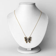 Bids.com 2.94 Carat Genuine Blue Sapphire and White Zircon .925 Sterling Silver Necklace Necklaces Lavender