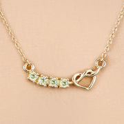 Bids.com 0.28 Carat Genuine Peridot .925 Sterling Silver Necklace Necklaces Wheat size 18.00