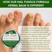 COLEHERBALS LLC 12 - Dr. Cole's Nail Fungus Balm Herbal Lavender