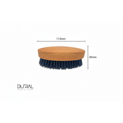 Dural Dural Pear Wood XL Soft Beard Brush With Wild Boar Bristles 113mm Beard Brush Dark Slate Gray