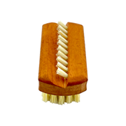 Dural Dural Pear wood hand/nail brush with natural bristles - 1 & 5 rows Hand/Nail Brush Dark Goldenrod