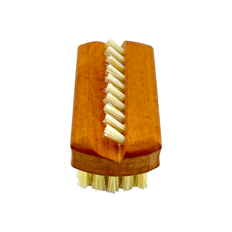 Dural Dural Pear wood hand/nail brush with natural bristles - 1 & 5 rows Hand/Nail Brush Dark Goldenrod