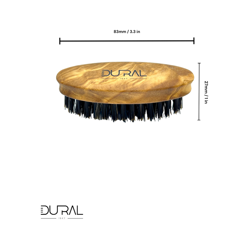 Dural Dural Olive wood bear brush with boar bristles Brush Dark Khaki