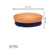 Dural Dural Pear Wood XL Soft Beard Brush With Natural Bristles Beard Brush Dark Salmon