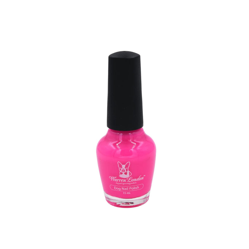 Warren London Dog Nail Polish - Polish Bottles with Brush Dog Nail Polish White Smoke Pawfectly Pink
