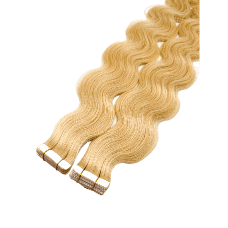 VIP Extensions Narcia Remy Siberian Body Wave Tape - 24" Hair Extension White Smoke L26