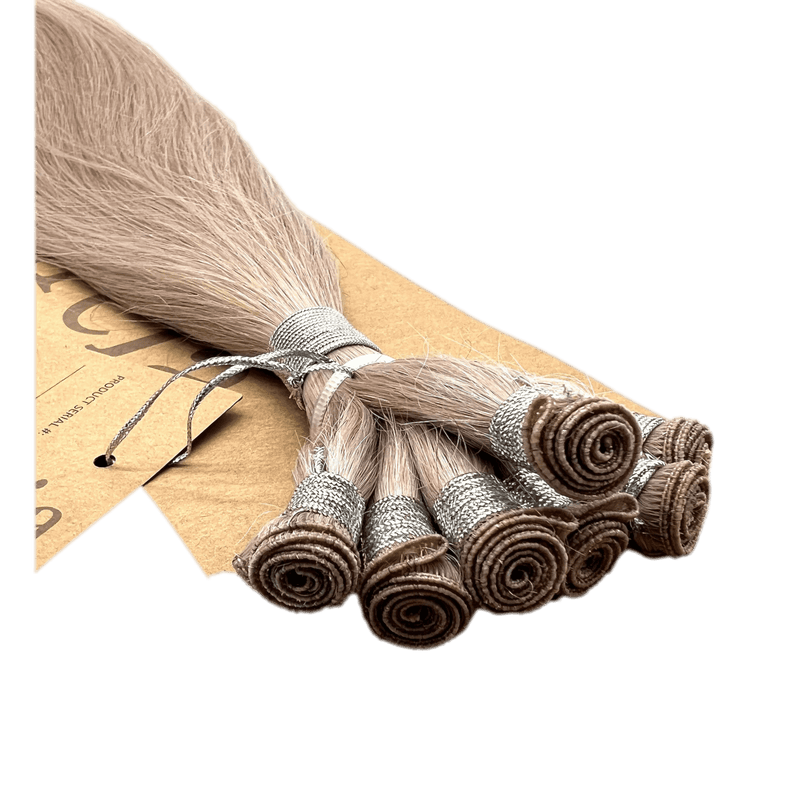 VIP Extensions Narcia Remy Siberian Hand Tied Weft 22" (100g) Hair Extension Black Silky Straight /1 Jet  Black,Silky Straight /24,Silky Straight /613,Silky Straight /GREY,Silky Straight / 8/22,Silky Straight / P18/22,Silky Straight / T1B/4,Silky Straight / T6/60,Body Wave /1,Body Wave /24,Body Wave /613,Body Wave /GREY,Body Wave /8/22,