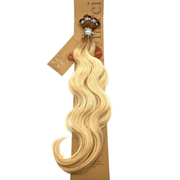 VIP Extensions Narcia Remy Siberian Hand Tied Weft 22" (100g) Hair Extension White Smoke Body Wave / T6/60