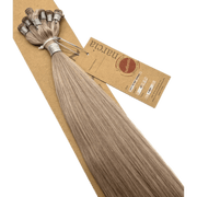 VIP Extensions Narcia Remy Siberian Hand Tied Weft 22" (100g) Hair Extension Black Silky Straight /GREY