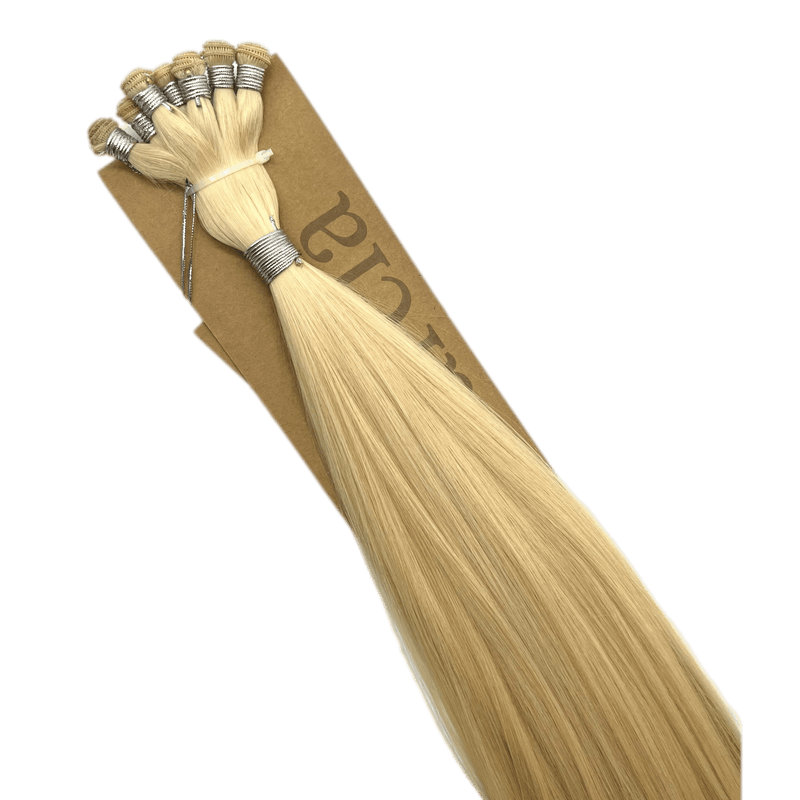 VIP Extensions Narcia Remy Siberian Hand Tied Weft 22" (100g) Hair Extension Black Silky Straight /1 Jet  Black,Silky Straight /24,Silky Straight /613,Silky Straight /GREY,Silky Straight / 8/22,Silky Straight / P18/22,Silky Straight / T1B/4,Silky Straight / T6/60,Body Wave /1,Body Wave /24,Body Wave /613,Body Wave /GREY,Body Wave /8/22,