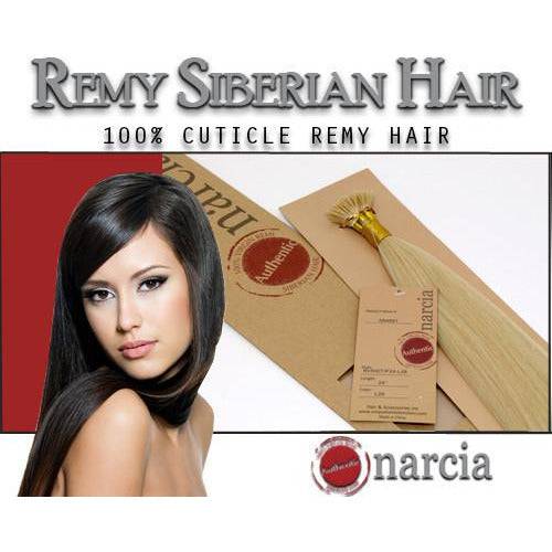 VIP Extensions Narcia Remy Siberian - I-Tip - 24" Hair Extension White Smoke Silky Straight / 1B- Natural Black,Silky Straight / L26 Pure Blonde,Body Wave / 1B - Natural Black,Body Wave / L26 Pure Blonde