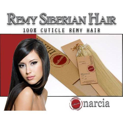 VIP Extensions Narcia Remy Siberian - Micro Ring - 24" Hair Extension White Smoke Silky Straight / 1B - Natural Black,Silky Straight / L26 Pure Blonde,Body Wave / 1B - Natural Black,Body Wave / L26 Pure Blonde