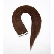 VIP Extensions Narcia Remy Siberian - Tape - 24" Hair Extension White Smoke 6 - Chestnut Brown