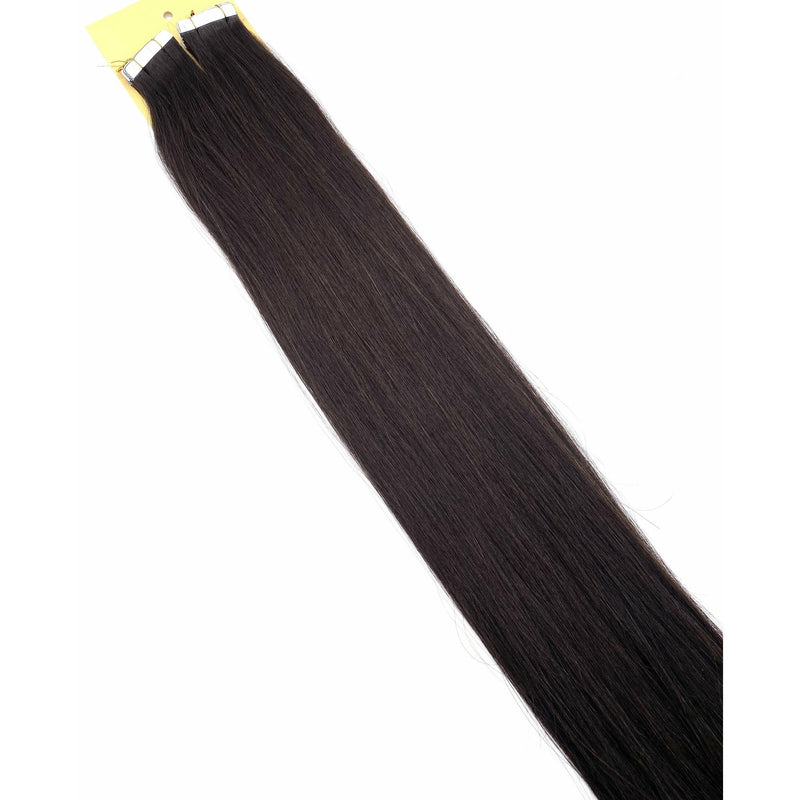 VIP Extensions Narcia Remy Siberian - Tape - 24" Hair Extension White Smoke 1 - Jet Black,1B (off Black),2 - Dark Brown,4 - Medium Brown,P4/27 - Piano Medium Brown w/ Strawberry Blonde,6 - Chestnut Brown,P6/22 - Brown / Light Blonde,8 - Medium Ash Brown,P8/22 Ash Brown/ Light Blonde,14,P14/22 - Golden / Light Blonde,P14/24,16,18,
