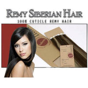 VIP Extensions Narcia Remy Siberian - Tape - 24" Hair Extension White Smoke P14/60A/30M Blonde/Bleached/Auburn,P4/14/30M Brown/Blonde/Auburn,P6/16 - Brown / Ash Blonde,02/613