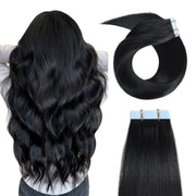 VIP Extensions Narcia Remy Siberian - Tape - 24" Hair Extension White Smoke 1 - Jet Black,1B (off Black),2 - Dark Brown,4 - Medium Brown,P4/27 - Piano Medium Brown w/ Strawberry Blonde,6 - Chestnut Brown,P6/22 - Brown / Light Blonde,8 - Medium Ash Brown,P8/22 Ash Brown/ Light Blonde,14,P14/22 - Golden / Light Blonde,P14/24,16,18,