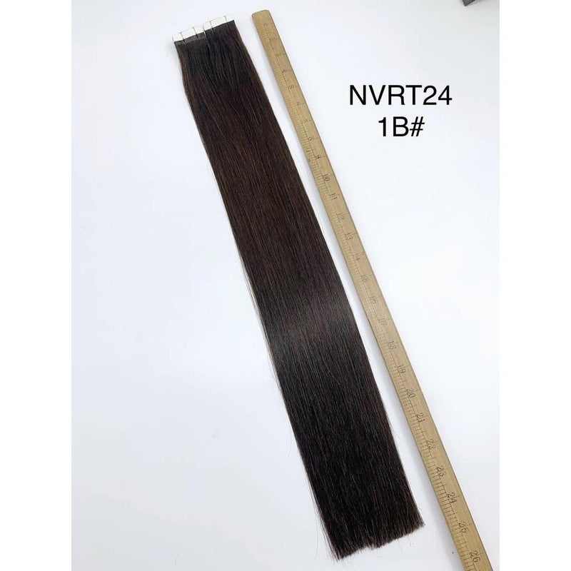 VIP Extensions Narcia Remy Siberian - Tape - 24" Hair Extension Lavender 1 - Jet Black,1B (off Black),2 - Dark Brown,4 - Medium Brown,P4/27 - Piano Medium Brown w/ Strawberry Blonde,6 - Chestnut Brown,P6/22 - Brown / Light Blonde,8 - Medium Ash Brown,P8/22 Ash Brown/ Light Blonde,14,P14/22 - Golden / Light Blonde,P14/24,16,18,