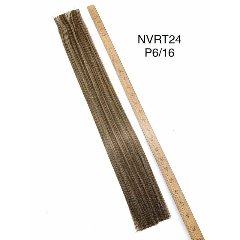 VIP Extensions Narcia Remy Siberian - Tape - 24" Hair Extension White Smoke 1 - Jet Black,1B (off Black),2 - Dark Brown,4 - Medium Brown,P4/27 - Piano Medium Brown w/ Strawberry Blonde,6 - Chestnut Brown,P6/22 - Brown / Light Blonde,8 - Medium Ash Brown,P8/22 Ash Brown/ Light Blonde,14,P14/22 - Golden / Light Blonde,P14/24,16,18,