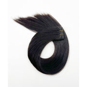 VIP Extensions Narcia Remy Siberian Weft Silky Straight - 18" Hair Extension White Smoke 18" / 1B - Natural Black