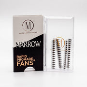 Mega Lash Academy Narrow 10D Rapid Promade Fans® - Single - 500 Fans Promade Fans Lavender 0.03 / CC / 9,0.03 / CC / 10,0.03 / CC / 11,0.03 / CC / 12,0.03 / CC / 13,0.03 / CC / 14,0.03 / CC / 15