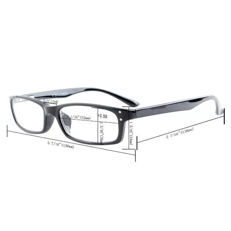 eyekeeper.com Narrow Blue Light Filter Reading Glasses 1-CG103 Eyeglasses White Smoke Black / without magnification,Black / +1.00,Black / +1.25,Black / +1.50,Black / +1.75,Black / +2.00,Black / +2.25,Black / +2.50,Black / +3.50,Black / +0.50,Black / +0.75,Tortoise / without magnification,Tortoise / +1.00,Tortoise / +1.25,Tortoise / +1.50,T