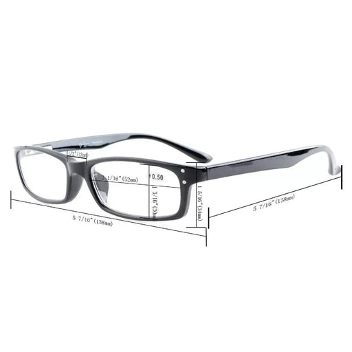 eyekeeper.com Narrow Blue Light Filter Reading Glasses 1-CG103 Eyeglasses White Smoke Black / without magnification,Black / +1.00,Black / +1.25,Black / +1.50,Black / +1.75,Black / +2.00,Black / +2.25,Black / +2.50,Black / +3.50,Black / +0.50,Black / +0.75,Tortoise / without magnification,Tortoise / +1.00,Tortoise / +1.25,Tortoise / +1.50,T