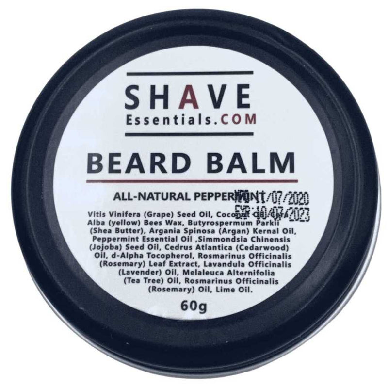 Shave Essentials Natural Beard Balm Beard Balm White Smoke