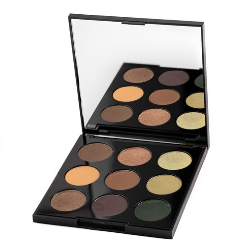 Palladio ULTIMATE 9 COUNT EYESHADOW PALETTE Eyeshadow White Smoke Natural Earth PROPALLET12