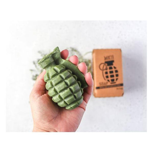 Doc Spartan® Grenade Soap Scrubs and Soaps Light Gray