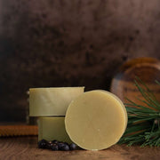 Chagrin Valley Soap & Salve Shaving Soap: Rugged Spice Shaving Soap Dark Slate Gray 3 oz Bar