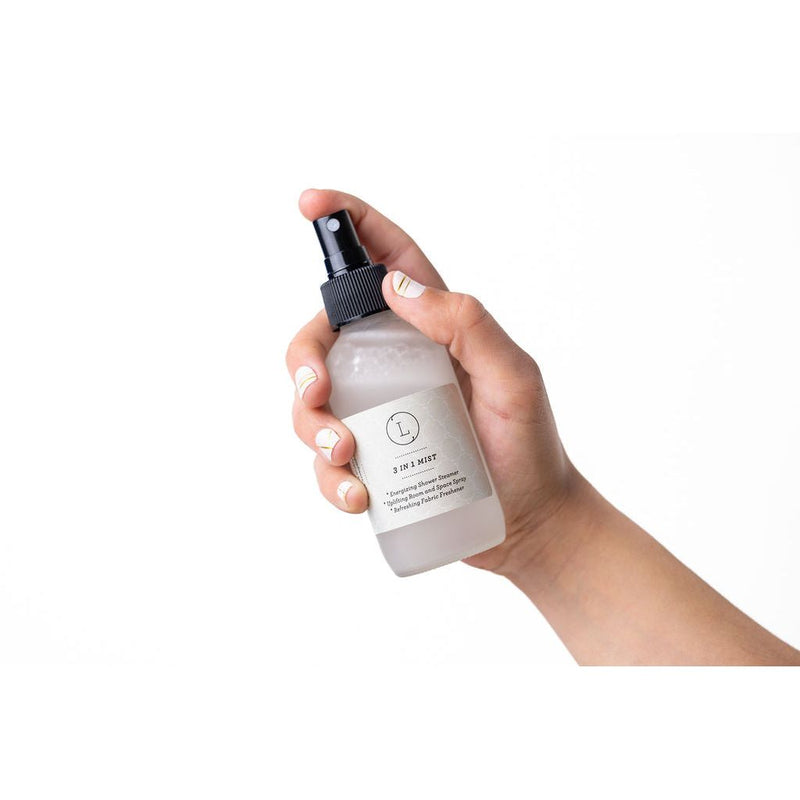 Lizush Eucalyptus Mist, Shower Mist, Room and Space Spray, 3 in 1 Home Essential Mist, Shower steamer spray CREAMS & OILS White Smoke