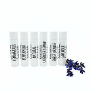 Rooted Earth Farm + Apothecary Natural Lip Balm Lip Balms + Tints White Smoke Lemongrass,peppermint,unscented,lavender,sweet orange,lavender lemon,3 peppermint,3 unscented,3 lemongrass,3 sweet orange,3 lavender,3 - mixed scents,3 lavender lemon