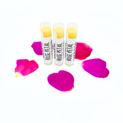 Rooted Earth Farm + Apothecary Rose Petal Lip Balm Lip Balms + Tints White Smoke 1 lip balm,3 lip balms