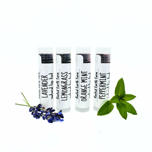 Rooted Earth Farm + Apothecary Botanical Lip Tint Lip Balms + Tints White Smoke lemongrass,3 lemongrass