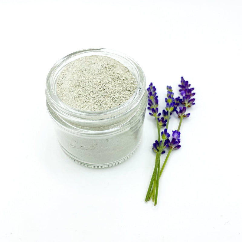 Rooted Earth Farm + Apothecary Lavender Clay Trio Face Mask Face Masks + Scrubs White Smoke