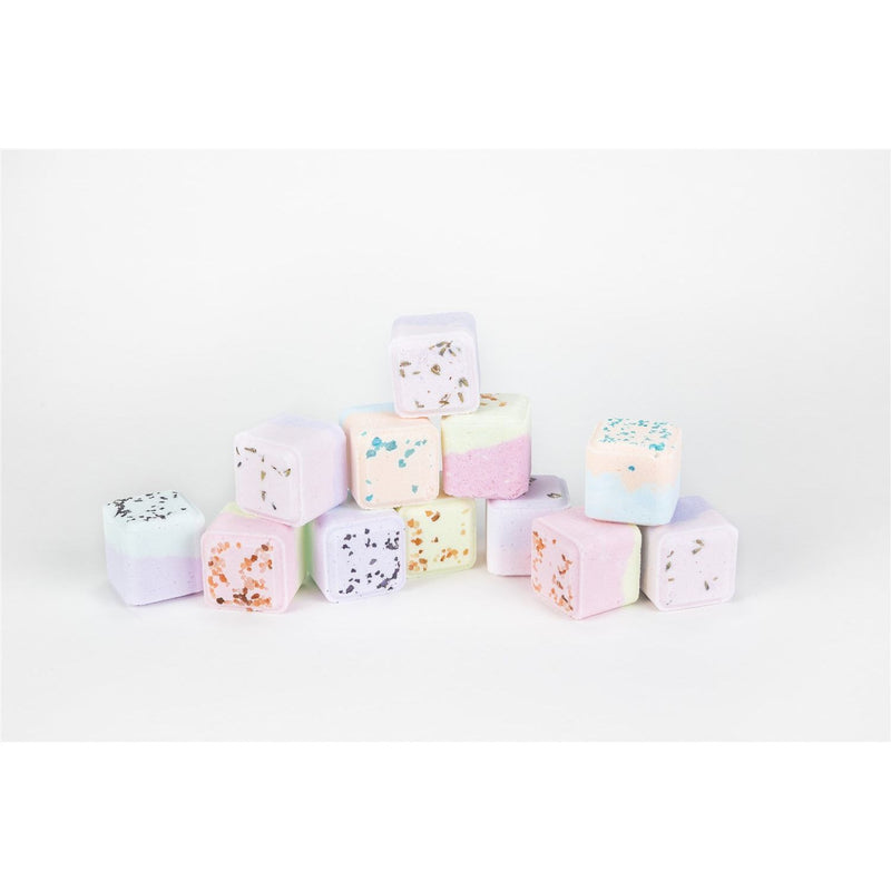Lizush Shower Steamers, Set of 12 big fizzies, Cheer up Gift Set, Relaxing Gift Box BATH BOMBS & SHOWER STEAMERS Lavender No,Yes