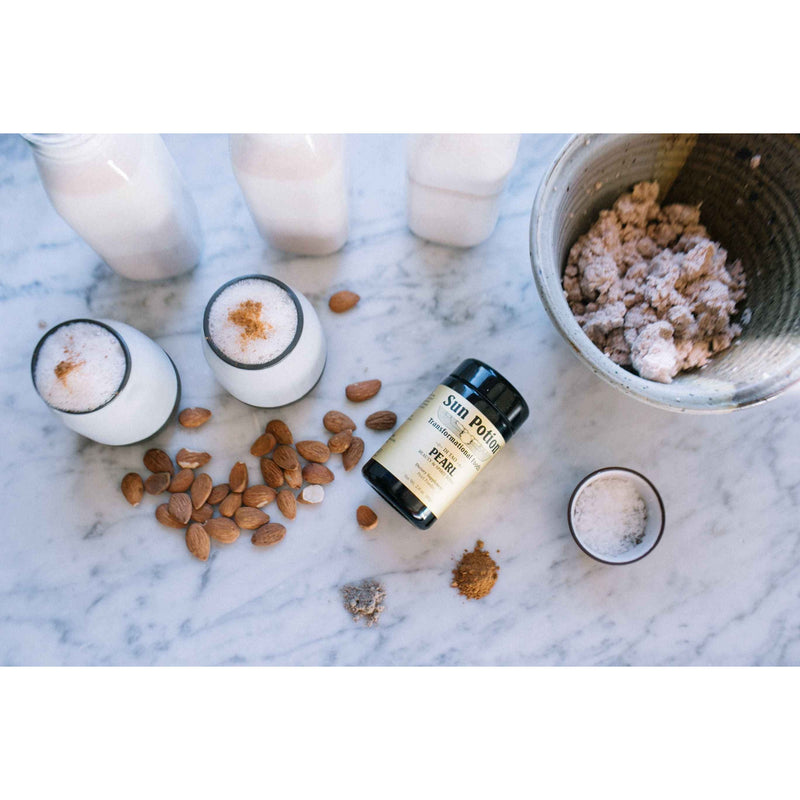 Sun Potion Pearl Powder (sustainable, freshwater) Adaptogen Gray 80g Jar