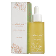 Athar'a Pure Neem Healing Oil for Skin, Hair and Nails (100% Natural, Vegan) Face, Hair Dark Khaki