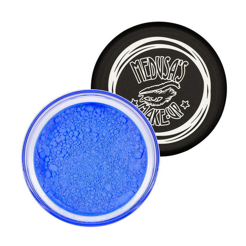 Medusa's Makeup UV Neon Pigment Makeup - Fluorescent Blue White Smoke