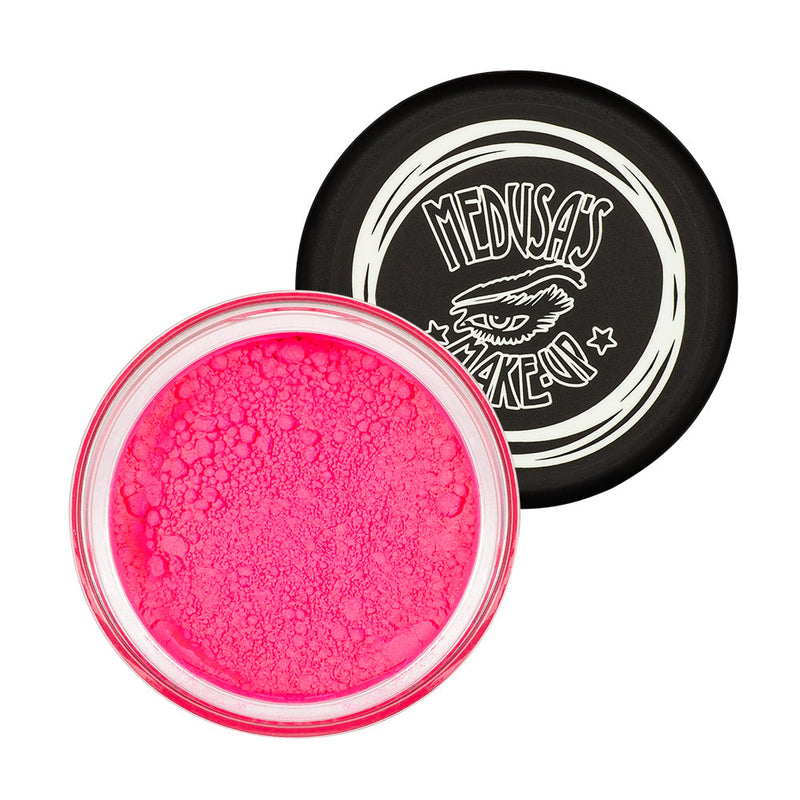 Medusa's Makeup UV Neon Pigment Makeup - Fluorescent Pink Pale Violet Red