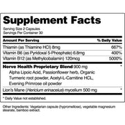Snap Supplements Nerve Health White Smoke