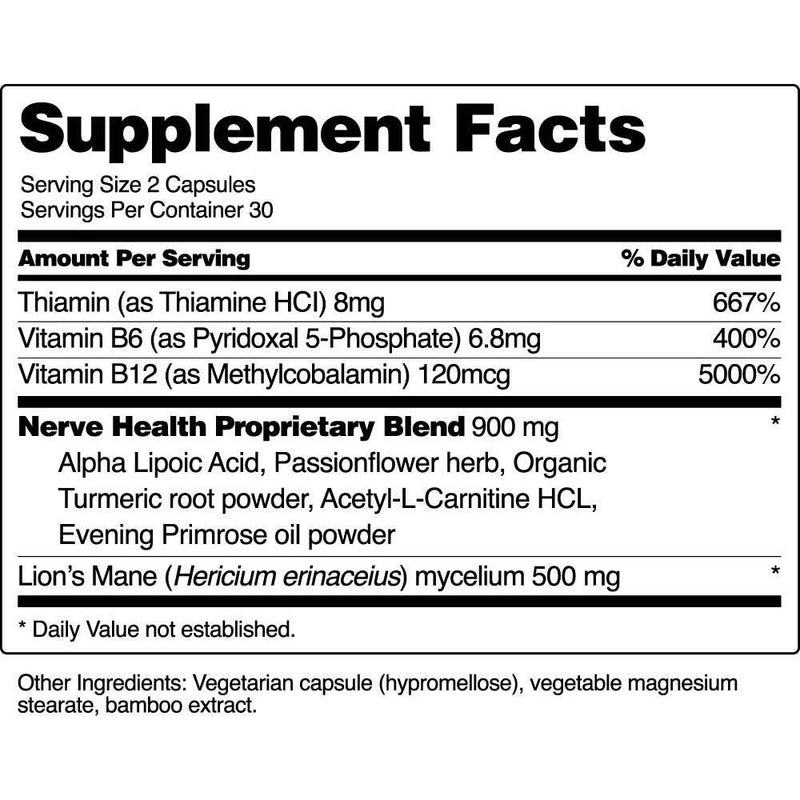 Snap Supplements Nerve Health White Smoke