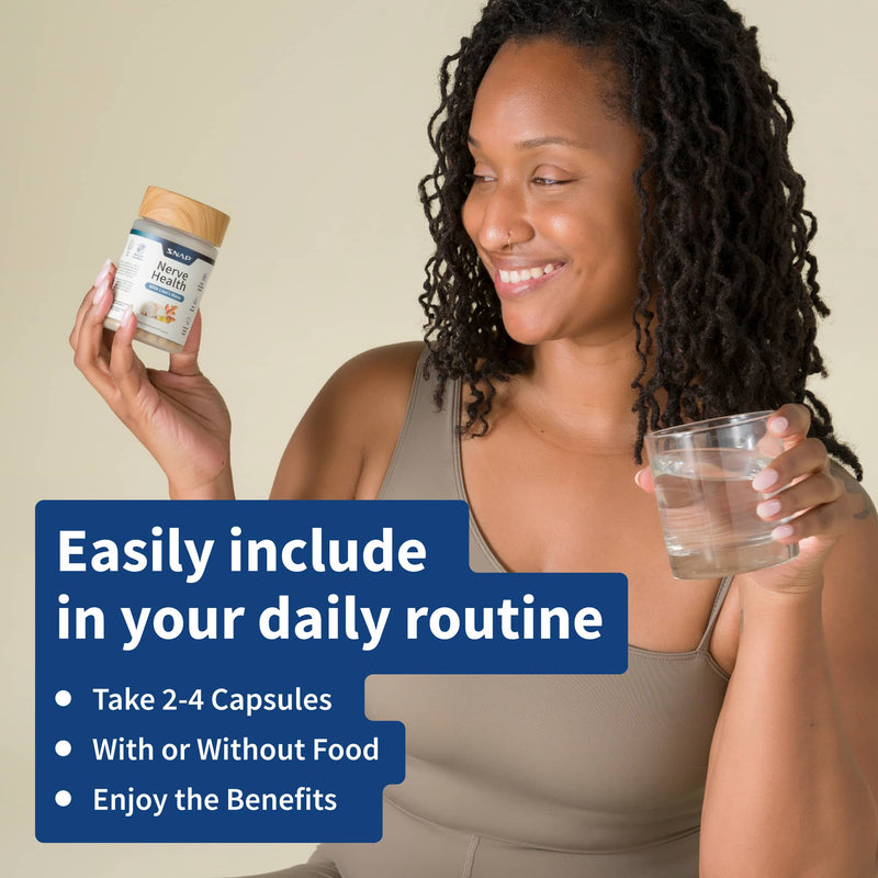 Snap Supplements Nerve Health Gray